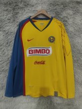 Retro America Home Long Sleeve 1:1 Quality Soccer Jersey  2006-2007