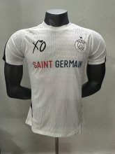 PSG Paris  Training clothes White player  1:1 Quality Soccer Jersey   25-26