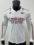 Arsenal  Away  Long Player 1:1 Quality Soccer Jersey    25-26