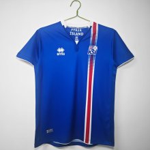 Retro Iceland  Home fans  1:1 Quality Soccer Jersey  2016-2017