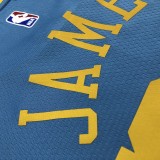 Los Angeles Lakers  Round Neck  MPLS  Blue #23 JAMES 1:1 Quality NBA Season Jerseys