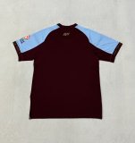 Aston Villa Home  Fans 1:1 Quality Soccer Jersey   25-26