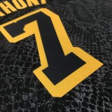 Los Angeles Lakers Black  snake pattern #7 ANTHONY 1:1 Quality NBA Season Jerseys