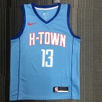 Houston Rockets City Edition  Blue #13 HARDEN 1:1 Quality NBA  Season Jerseys 2021