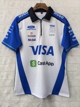 F1 Red Bull  POLO White Short Sleeve Racing Suit 2026