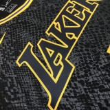 Los Angeles Lakers Black  snake pattern #7 ANTHONY 1:1 Quality NBA Season Jerseys