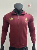 Mexico red only Jacket  Tracksuit  1:1 Quality Soccer Jersey  25-26