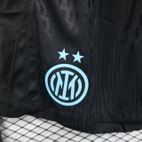 Inter Milan  Pants  Player  Shorts  1:1 Quality Soccer Jersey   25-26