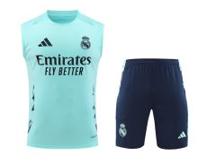 Real Madrid Training clothing Vest set 1:1 Quality Soccer Jersey    24-25
