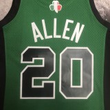 Boston Celtics Green #20 ALLEN 1:1 Quality NBA Jerseys  Italy Cup
