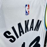 Indiana Pacers City Edition  #43 SIAKAM  NBA Jerseys  2025