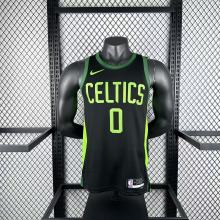Boston Celtics City Edition  #0 TATUN  NBA Jerseys  2025