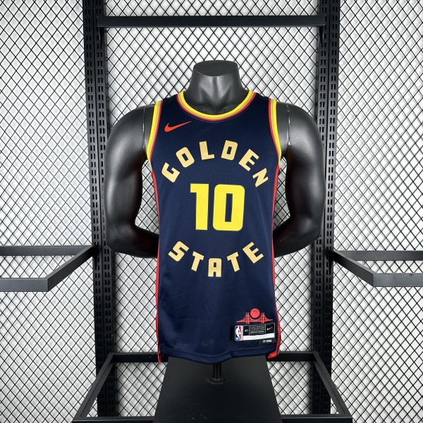 Golden State Warriors BLACK City Edition  #10 BUTLER III 1:1 Quality NBA Season Jerseys 2025