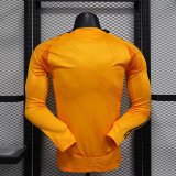 Real Madrid  away  Long Sleeve Player  1:1 Quality Soccer Jersey   24-25