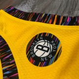Brooklyn Nets Commemorate Edition Yellow #13 HARDEN  1:1 Quality NBA  Season Jerseys 2020