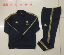 Mexico kids   black Jacket  Tracksuit  1:1 Quality Soccer Jersey   24 -25