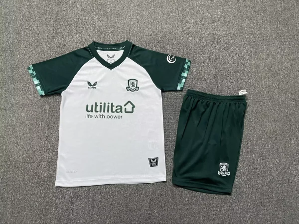 Middlesbrough Third  Away Kids 1:1 Quality Soccer Jersey  25-26