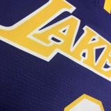 Los Angeles Lakers  Kobe  #8 BRYANT  Purple V-neck NBA Jerseys