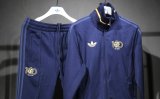 Colombia Retro clover  Windbreaker  jacket   blue 25-26 set