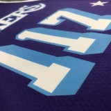 Los Angeles Lakers 75 Year Pruple #117 MASTER CHIEF 1:1 Quality NBA Season Jerseys
