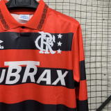 Retro Flamengo home long 1:1 Quality Soccer Jersey   1994-1995