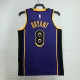 Los Angeles Lakers Kobe #8 BRYANT  Purple NBA Jersey 2023