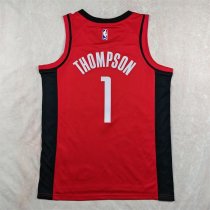 Houston Rockets Red   #1 THOMPSON  NBA Jerseys