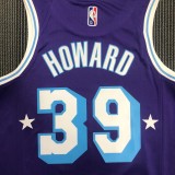 Los Angeles Lakers City Edition 75 Year  Prople #39 HOWARD 1:1 Quality NBA Season Jerseys 2022