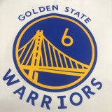 Golden State Warriors White V-Neck  #6 YOUNG1:1 Quality NBA Season Jerseys 2020