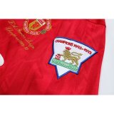 Retro  Manchester United Home long  have patch  1:1 Quality Soccer Jersey  1992-94