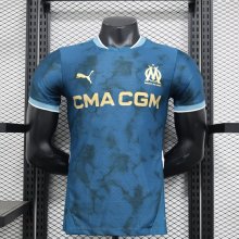 Marseille  Away  Player 1:1 Quality Soccer Jersey   24-25