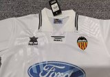 Retro Valencia  home fans 1:1 Quality Soccer Jersey  1999-2000