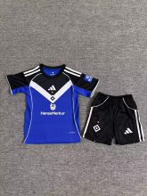 Hamburger  Away Fans Kids 1:1 Quality Soccer Jersey  25-26