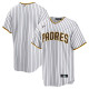 MLB San Diego Padres  fans white baseball  Jerseys  2025