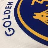 Golden State Warriors White V-Neck  #30 CURRY 1:1 Quality NBA Season Jerseys 2020