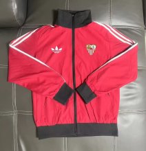 Sevilla  Windbreaker  Red 1:1 Quality Soccer Jersey  25-26