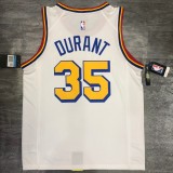 Golden State Warriors White San Francisco #35 DURANT 1:1 Quality NBA Season Jerseys
