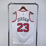 Chicago Bulls White  #23 JORDAN 1:1 Quality NBA  Season Jerseys  2023