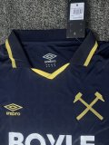 West Ham United Third  Away Fans 1:1 Quality Soccer Jersey 25-26