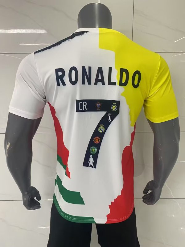 Real Madrid  Ronaldo#7 Commemorative Edition Fans 1:1 Quality Soccer Jersey   25-26