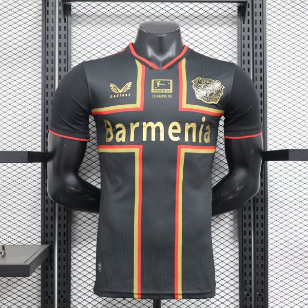 Bayer Leverkusen Champion Edition Player  1:1 Quality Soccer Jersey  24-25