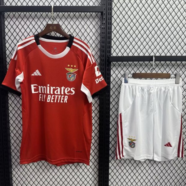 Benfica Home With Pants Sets Fans 1:1 Quality Soccer Jersey 25-26