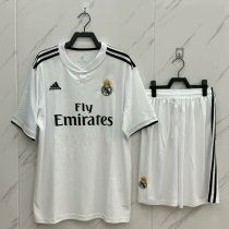 Retro Real Madrid Home  Kits Suit   1:1 Quality Soccer Jersey   2018-2019