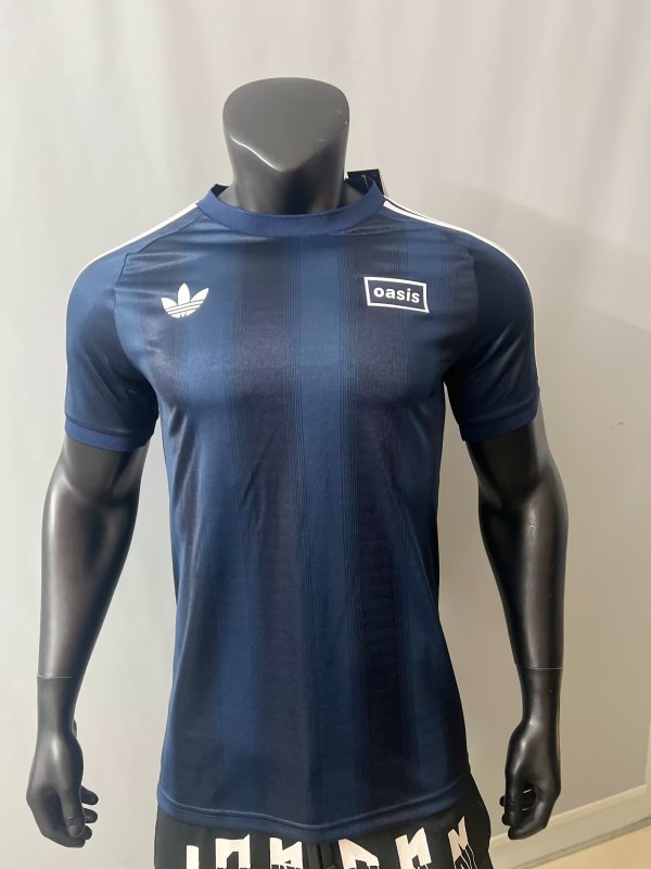Adidas Clover T-shirt  cyan 1:1 Quality Soccer Jersey  25-26