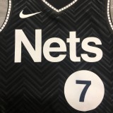 Brooklyn Nets Reward Edition Black #7 DURANT 1:1 Quality NBA  Season Jerseys 2021