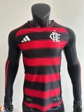 Flamengo Home Long Sleeve player 1:1 Quality Soccer Jersey  25-26