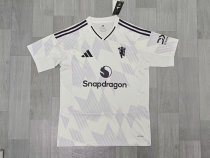 Manchester United away  Fans 1:1 Quality Soccer Jersey    25-26
