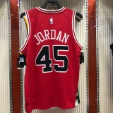 Chicago Bulls Red #45 JORDAN 1:1 Quality NBA  Season Jerseys