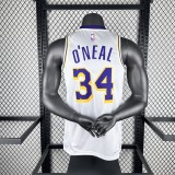 Los Angeles Lakers White #34 O'NEAL  1:1 Quality NBA Season Jerseys