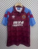 Retro Aston Villa Home 1:1 Quality Soccer Jersey  1998
